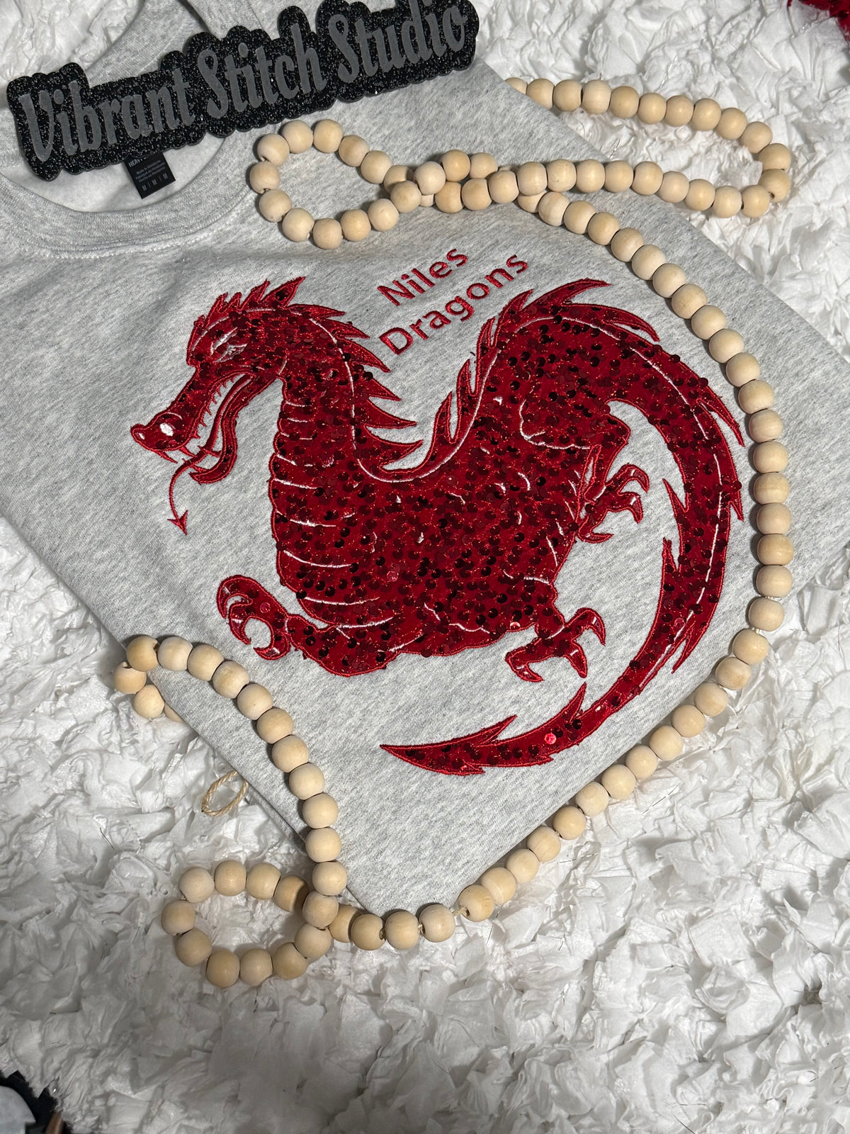 Niles Dragons Sequins