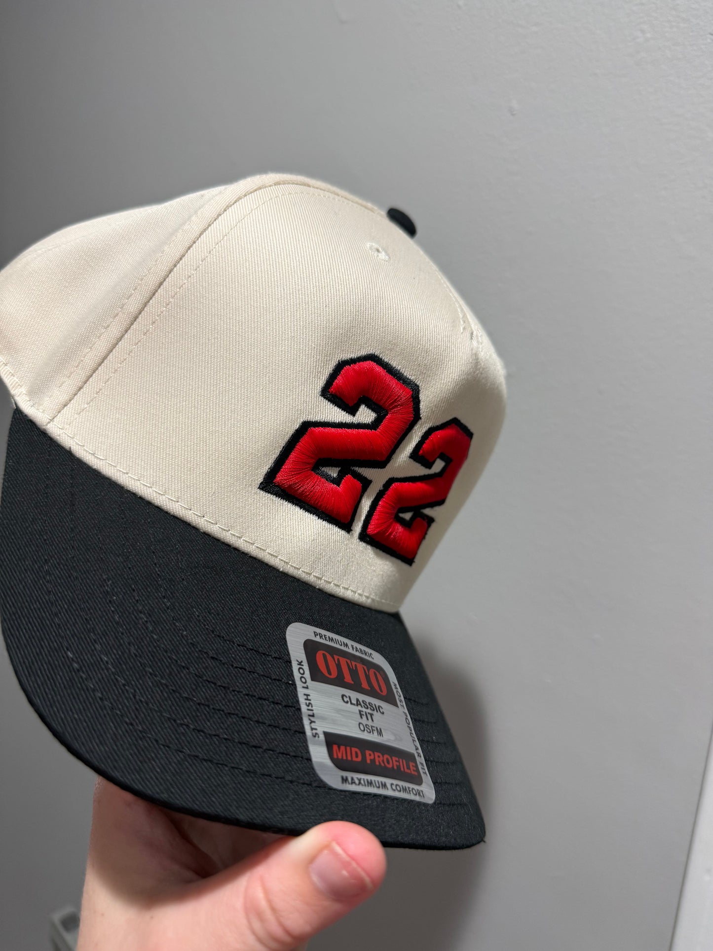 Custom Number Hat