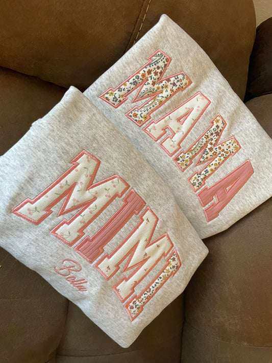 Mimi Custom Keepsake Sweathshirt