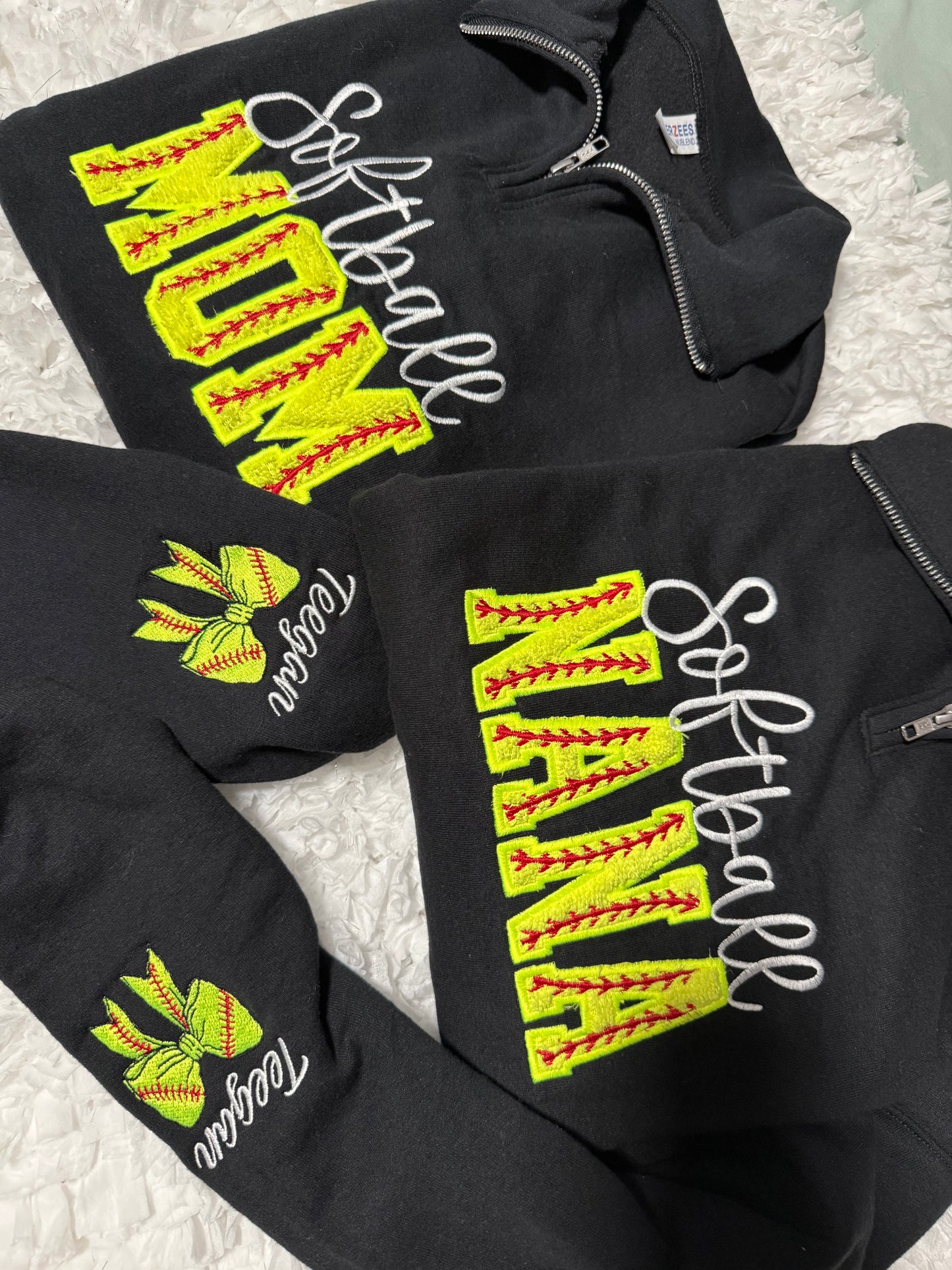 Custom Softball 1/4 Zip 🥎
