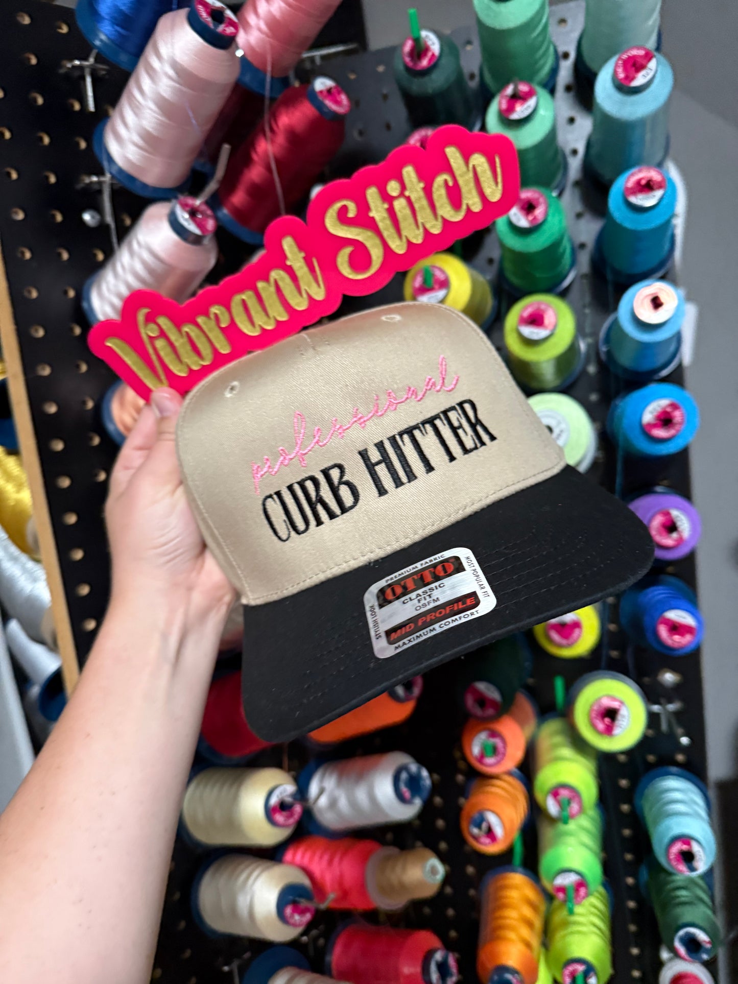 Professional Curb Hitter Trucker Hat 🧢