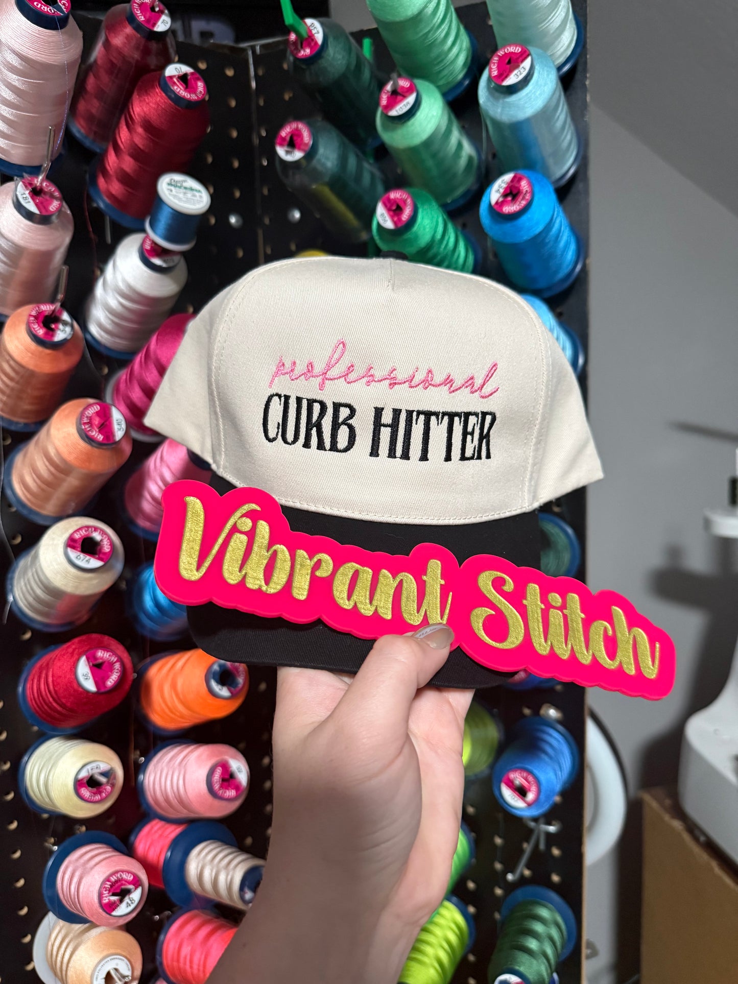 Professional Curb Hitter Trucker Hat 🧢