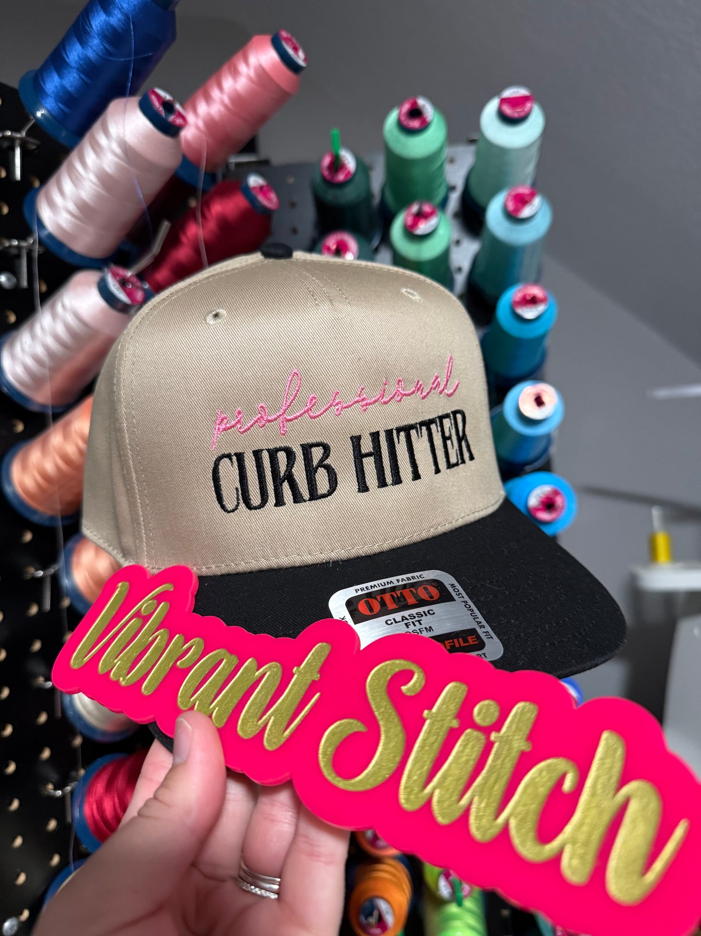 Professional Curb Hitter Trucker Hat 🧢