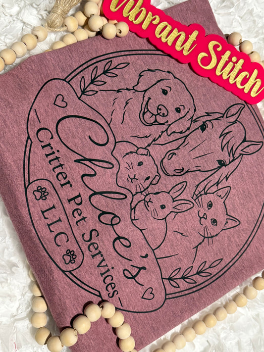 Chloe’s Critter Pet Services T-Shirt