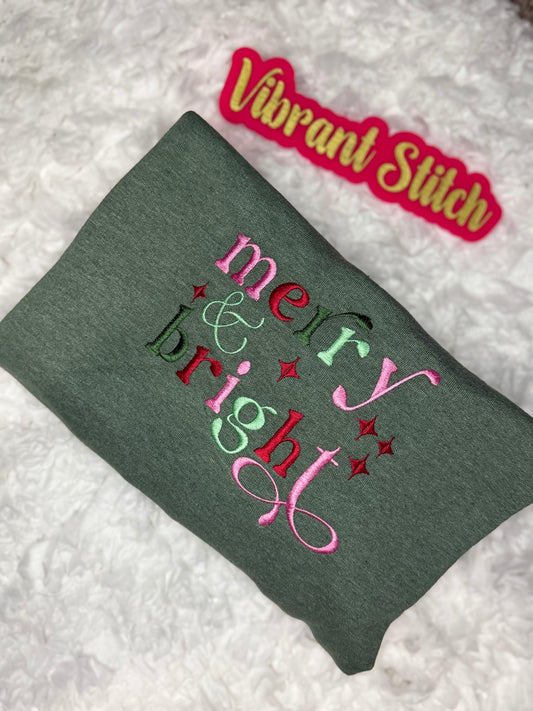 Merry & Bright Sweatshirt