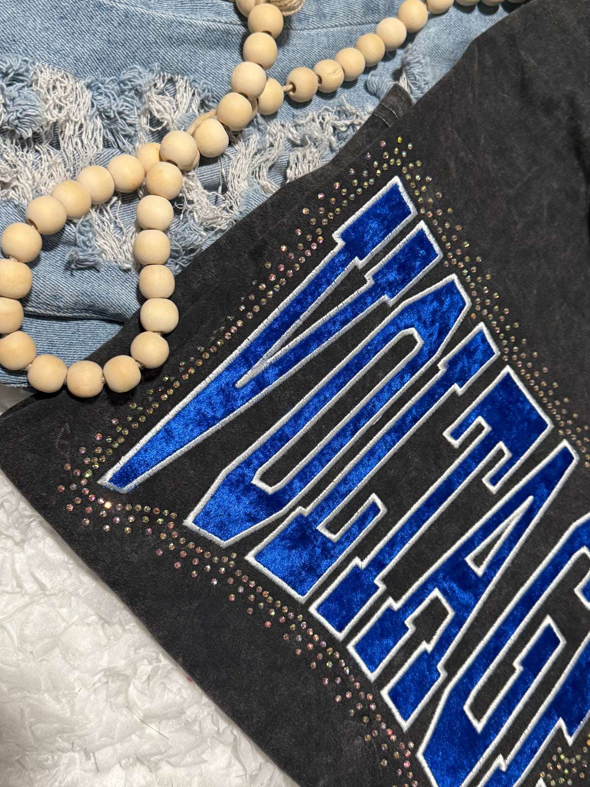 Voltage T-Shirt with Rhinestones 💙✨