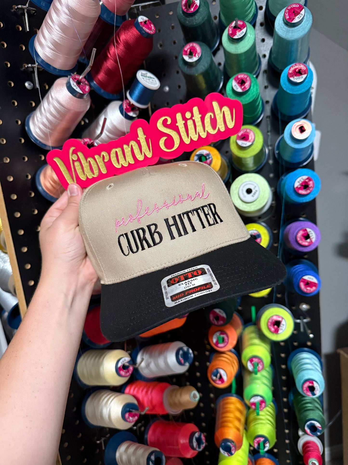 Professional Curb Hitter Trucker Hat 🧢