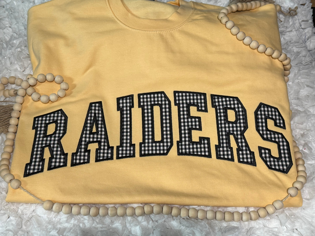 Pale Yellow Raiders Sweatshirt