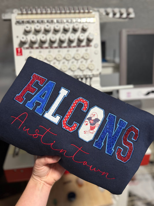 Falcons Sweatshirt ❤️🤍💙