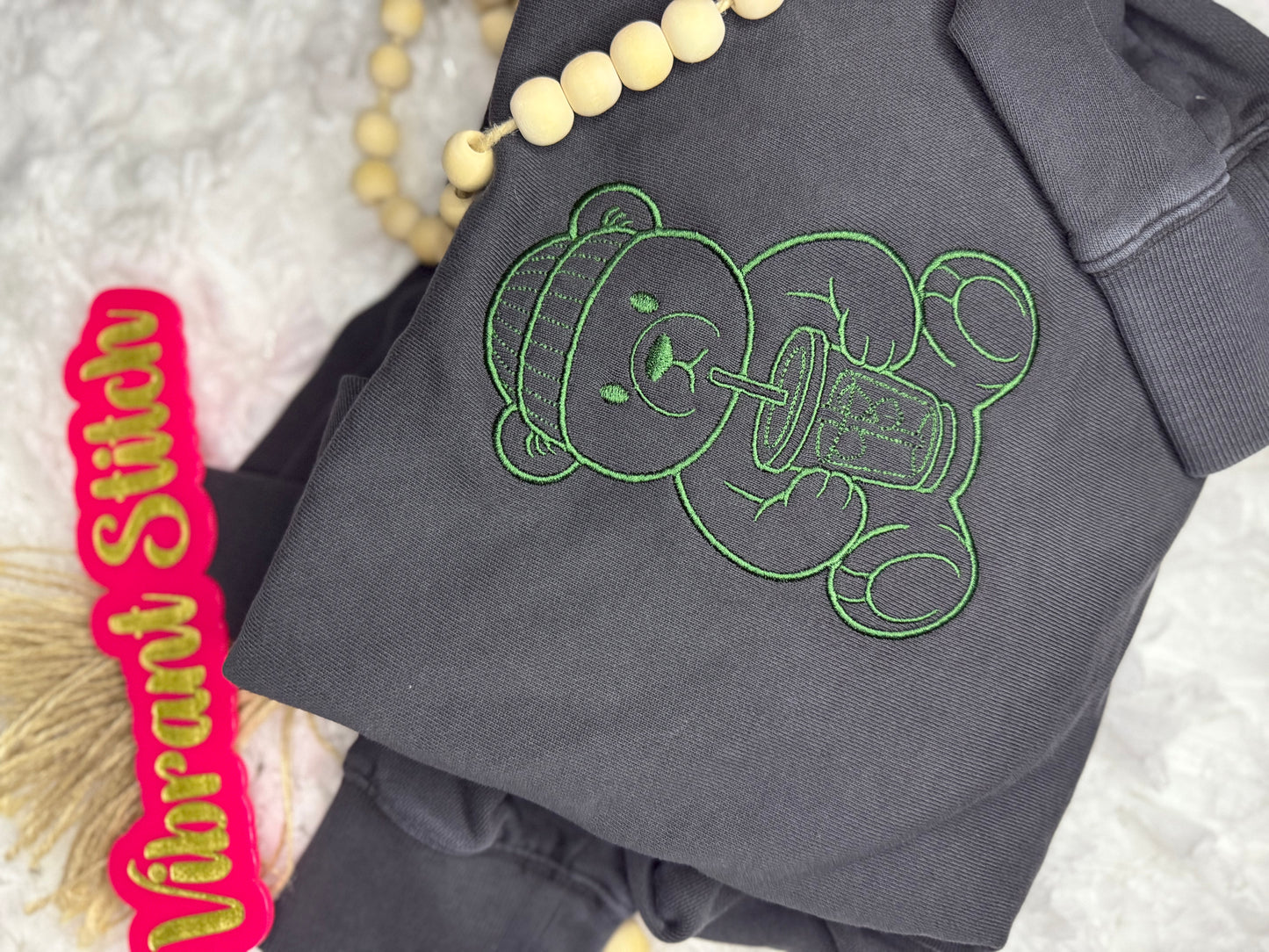 Bear with Coffee Sweatshirt