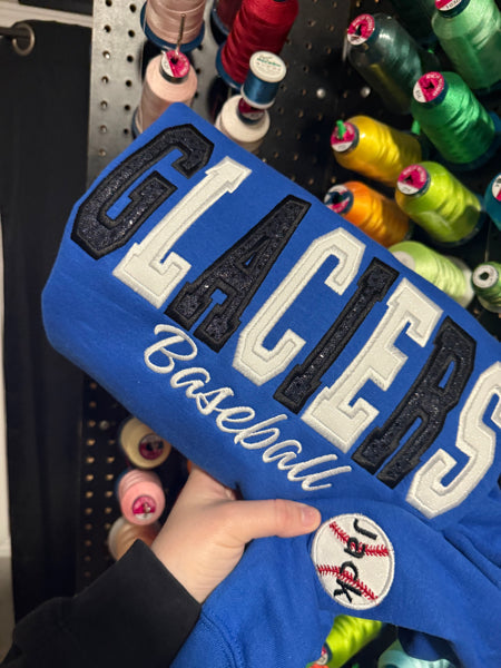Glaciers Baseball Sweatshirt