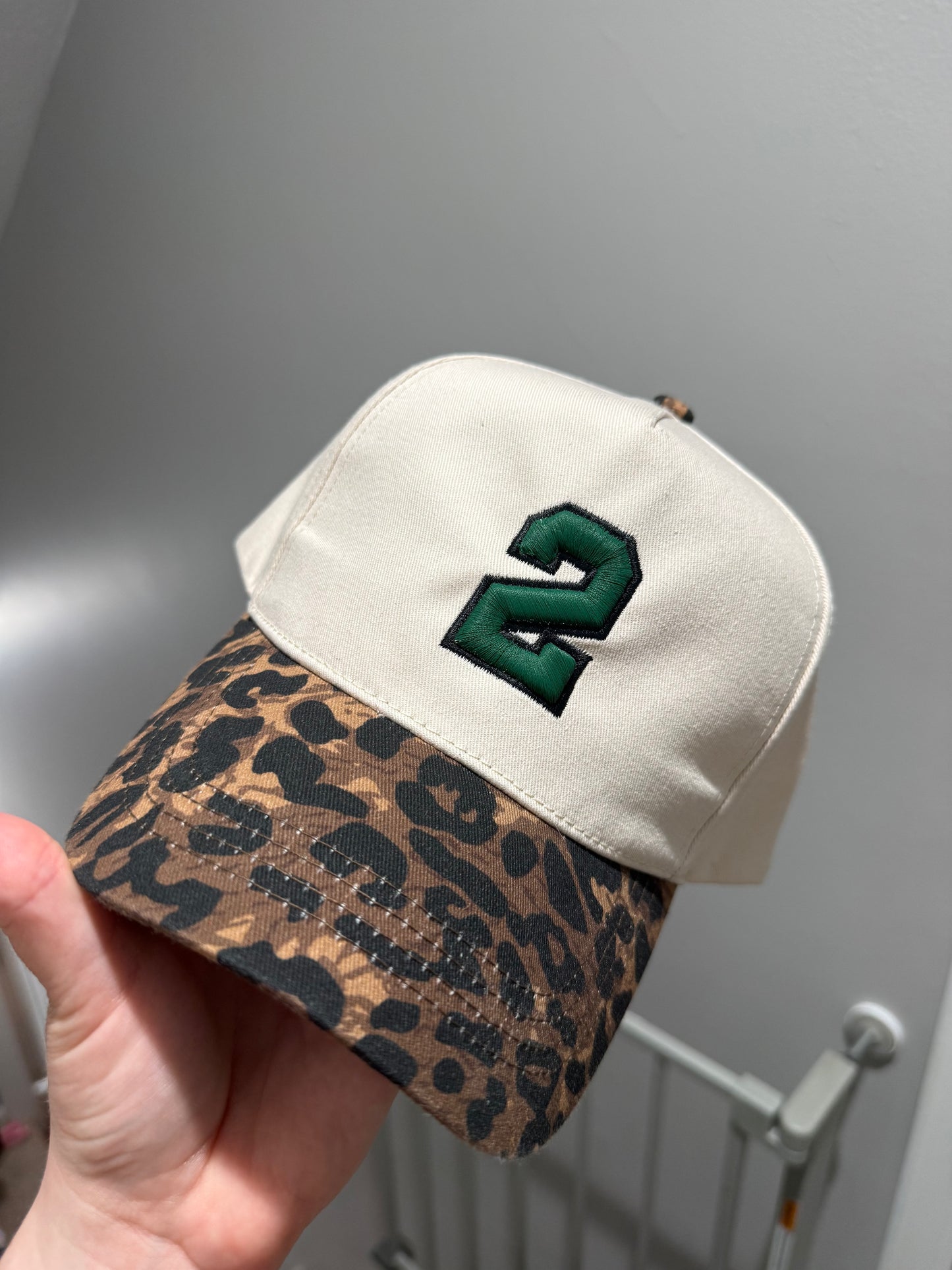 Custom Number Hat