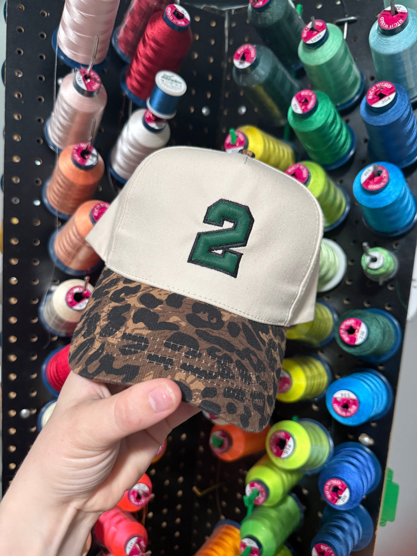 Custom Number Hat