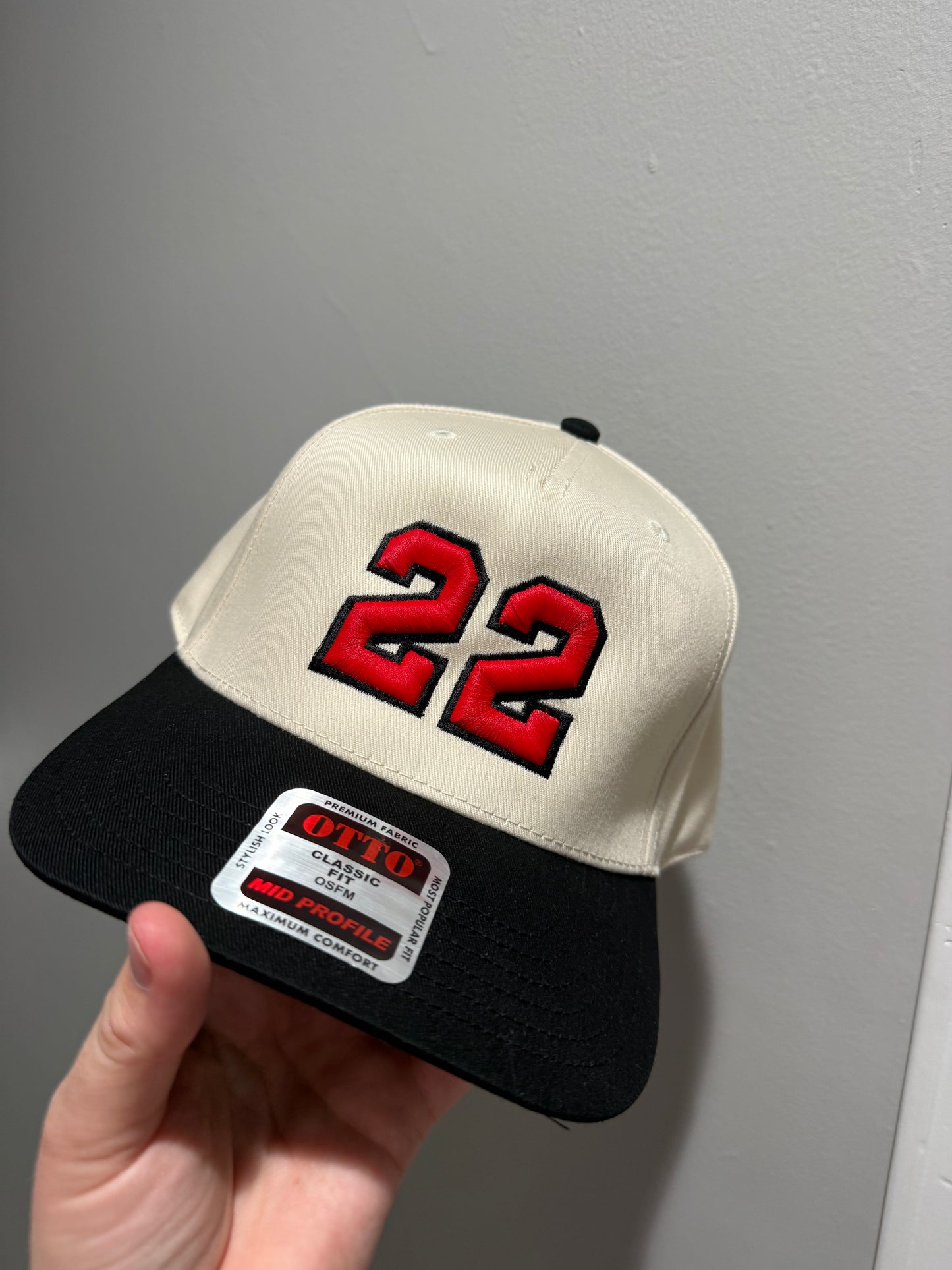 Custom Number Hat
