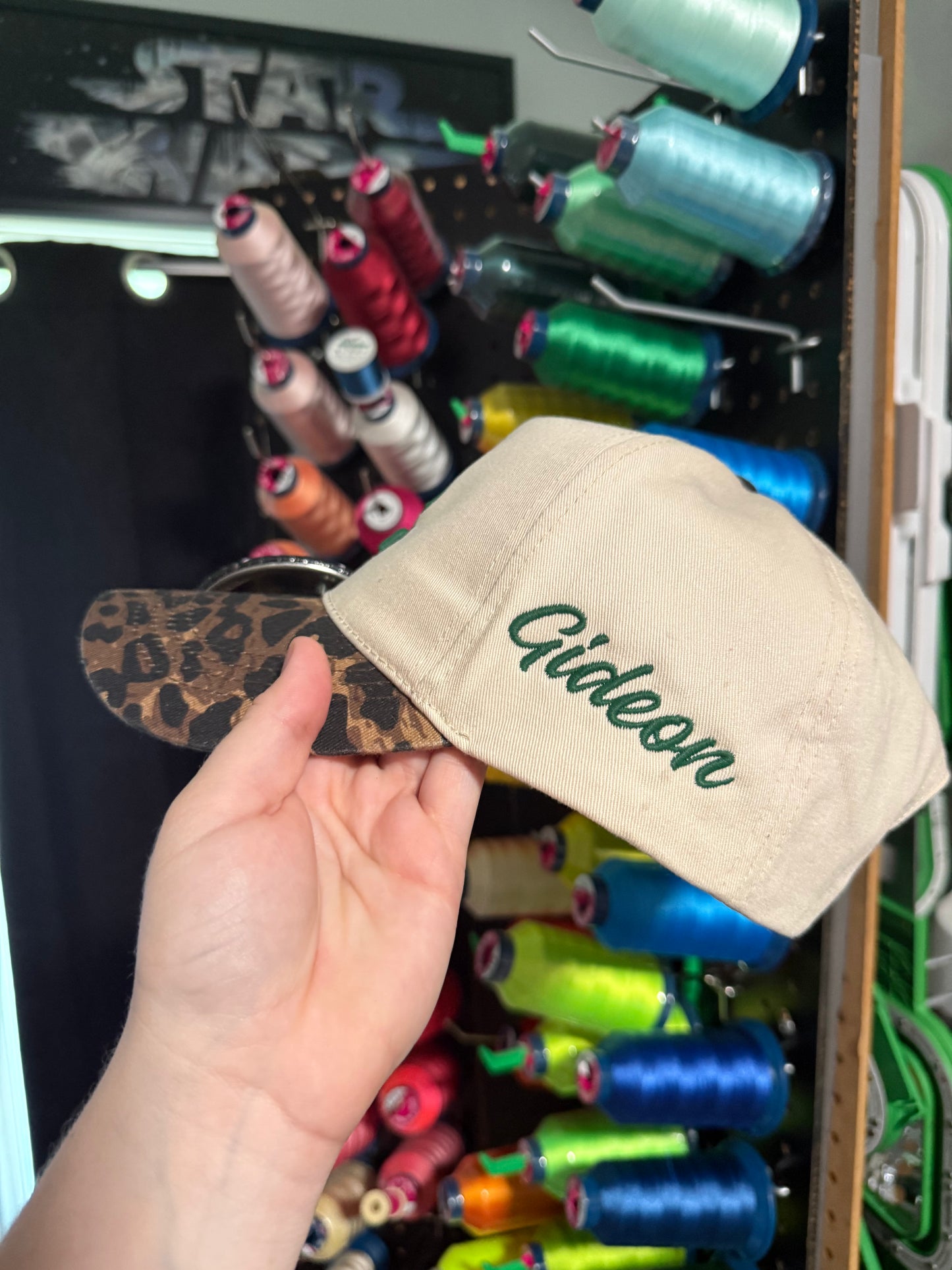 Custom Number Hat