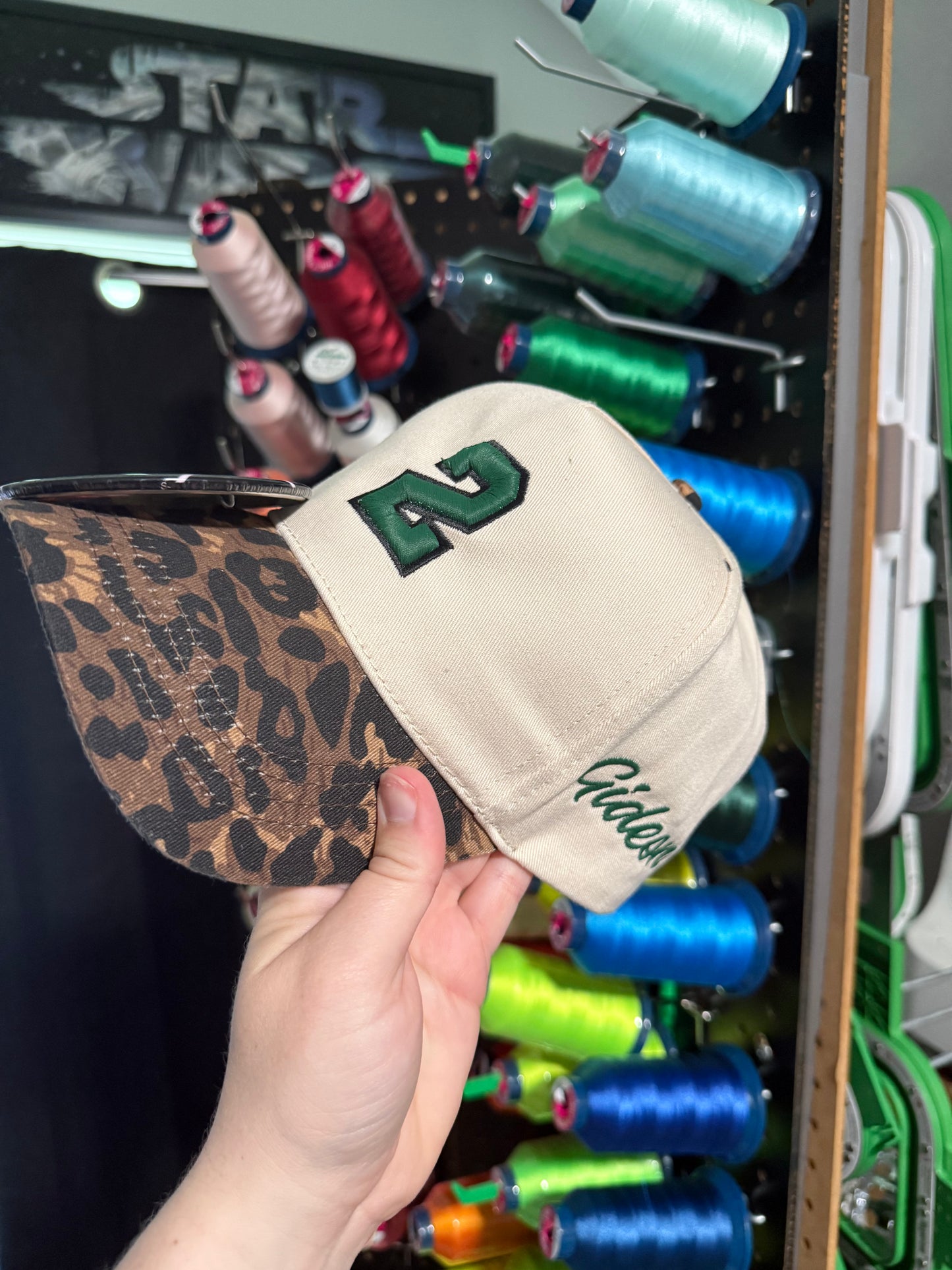 Custom Number Hat