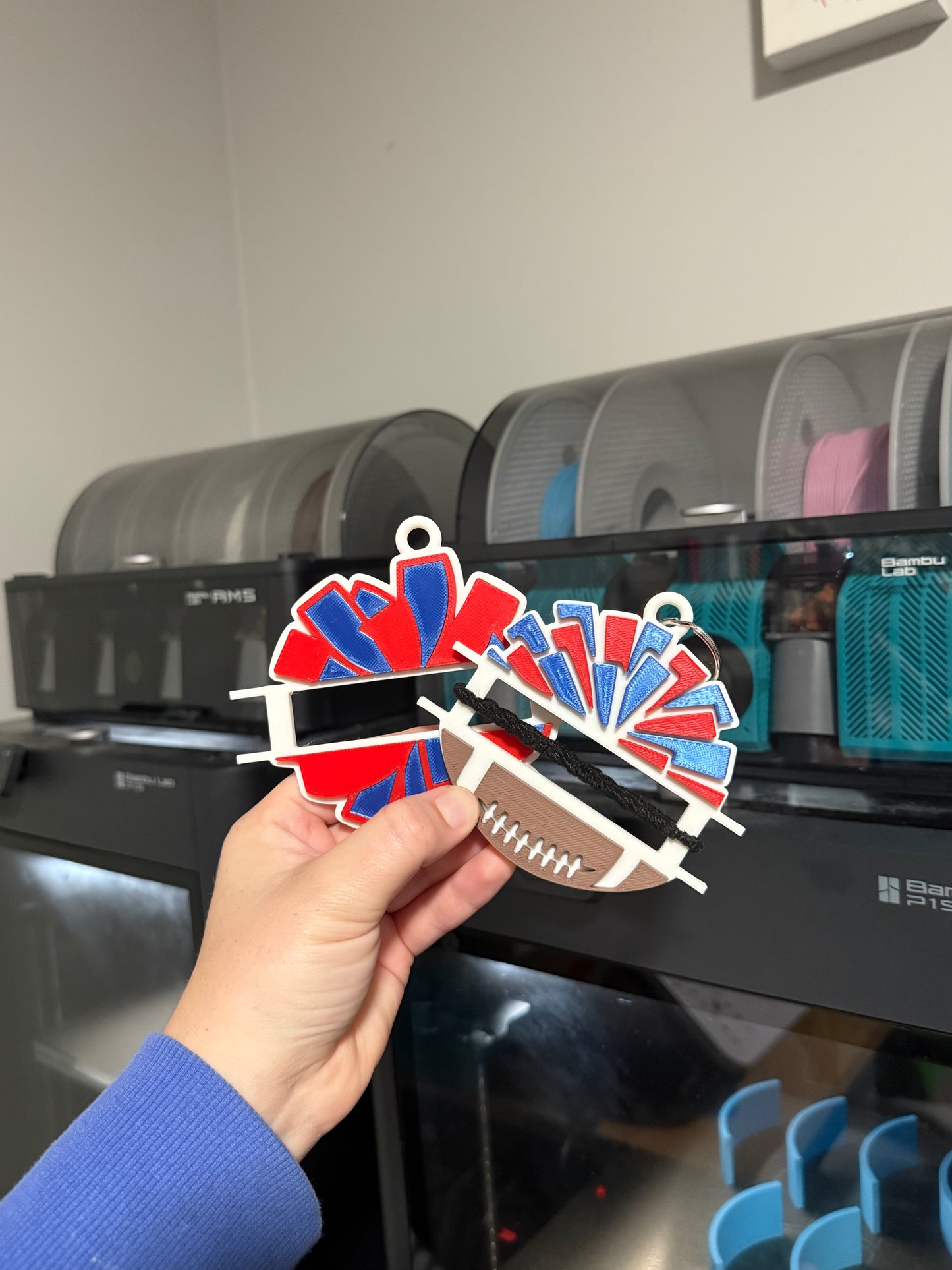 Cheer hair tie holders