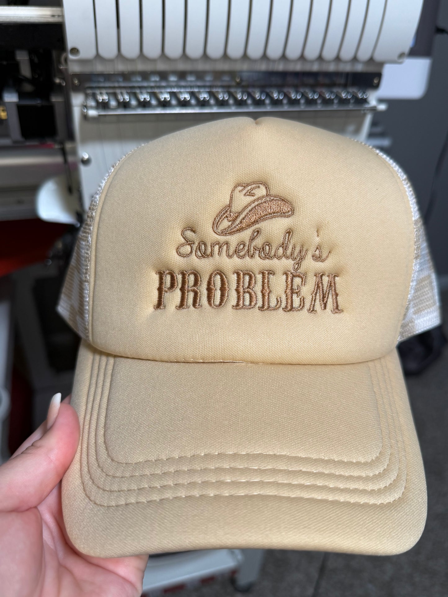 Somebody’s problem trucker hat