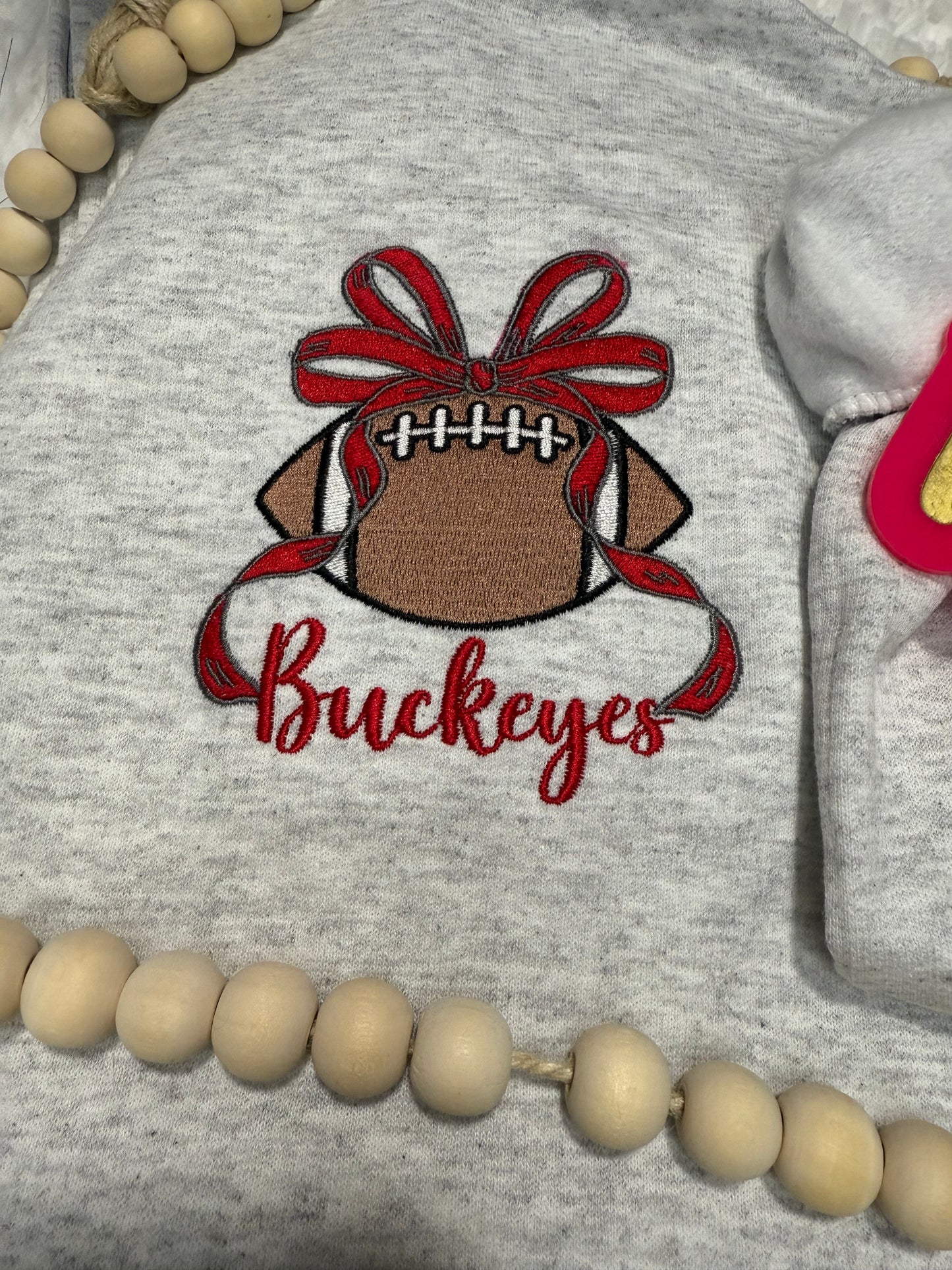 Football Bow Quarter zip