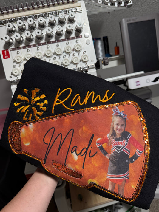 Megaphone Photo Sweatshirt